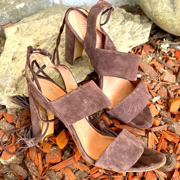Madewell Octavia Tassel Sandal Heel - Picture 3 of 5